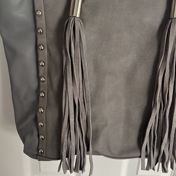 French Connection Blue Boho Bag - Picture 4 of 12